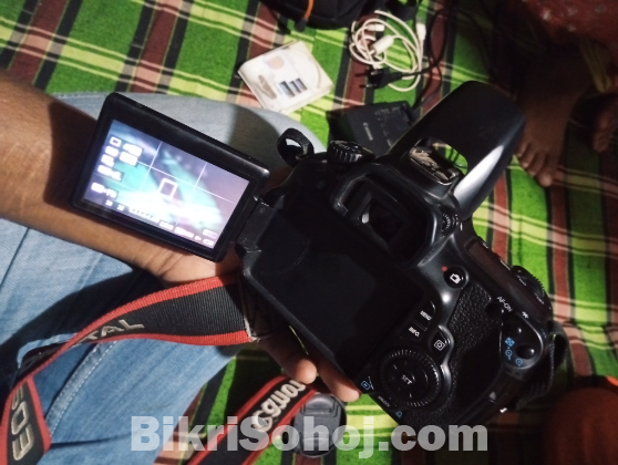 Canon 60d full box with 18-55mm kit lens